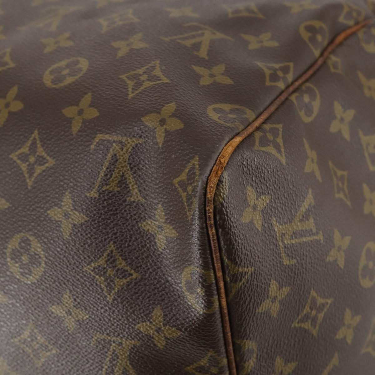 LOUIS VUITTON Monogram Keepall 55 Boston Bag M41424 LV Auth yk19654