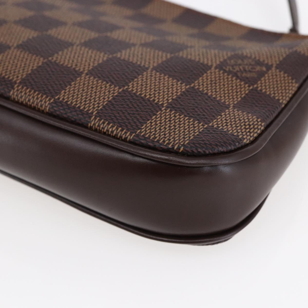 LOUIS VUITTON Damier Ebene Navona Accessory Pouch N51983 LV Auth yk19655V
