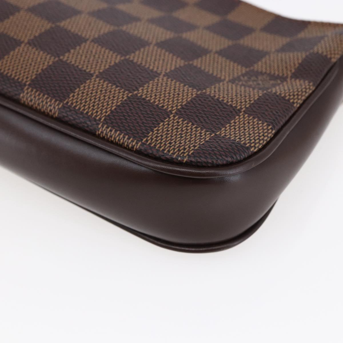 LOUIS VUITTON Damier Ebene Navona Accessory Pouch N51983 LV Auth yk19655V