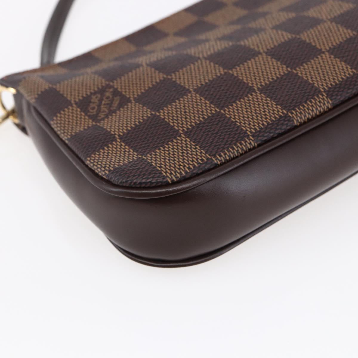 LOUIS VUITTON Damier Ebene Navona Accessory Pouch N51983 LV Auth yk19655V