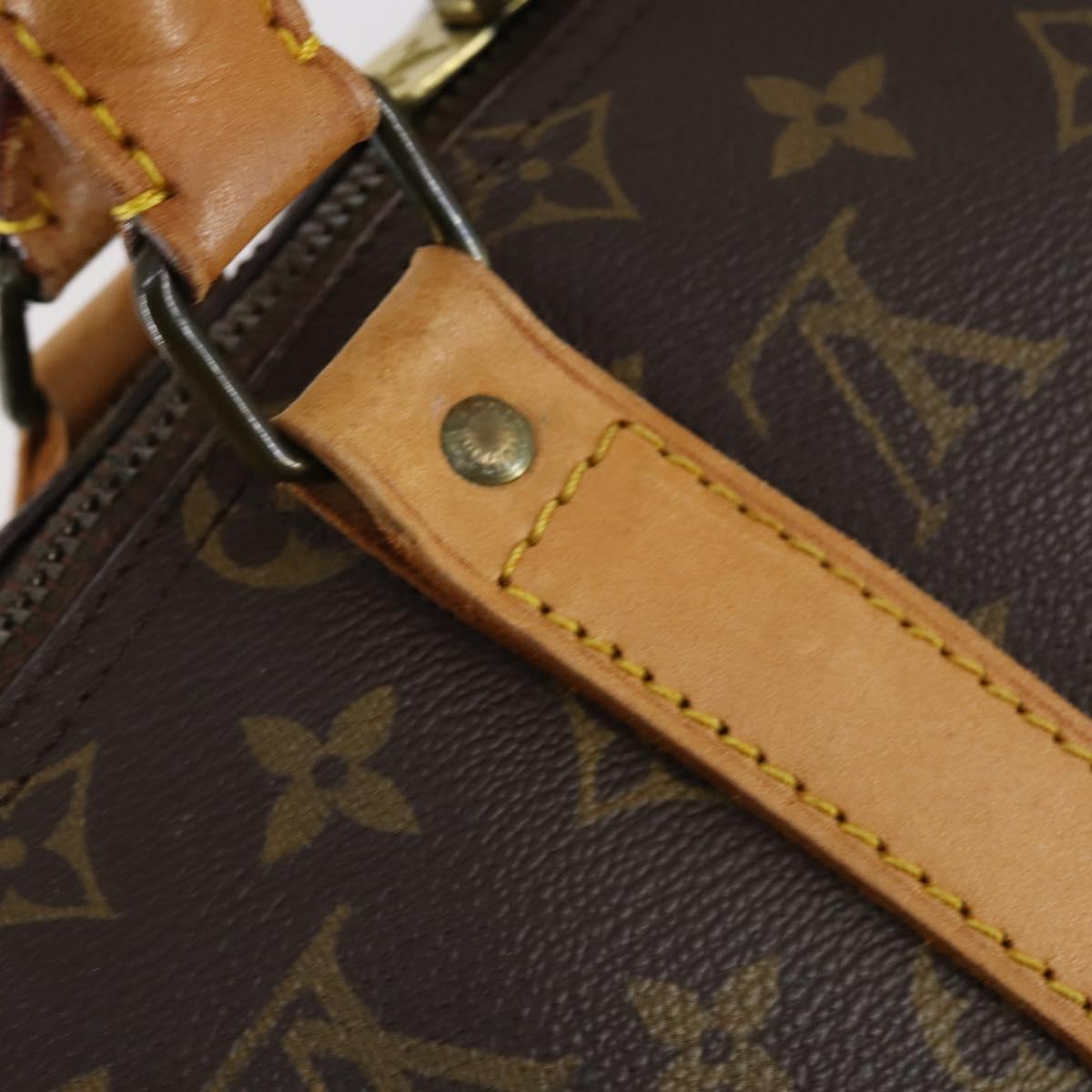 LOUIS VUITTON Monogram Keepall 50 Boston Bag M41426 LV Auth yk19657