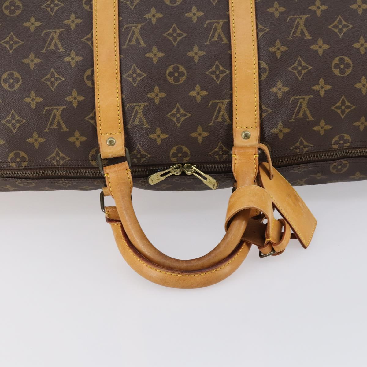 LOUIS VUITTON Monogram Keepall 50 Boston Bag M41426 LV Auth yk19657