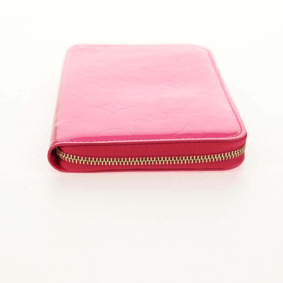 LOUIS VUITTON Monogram Vernis Eldridge Wallet Fuchsia Pink M91240 Auth yk19678V