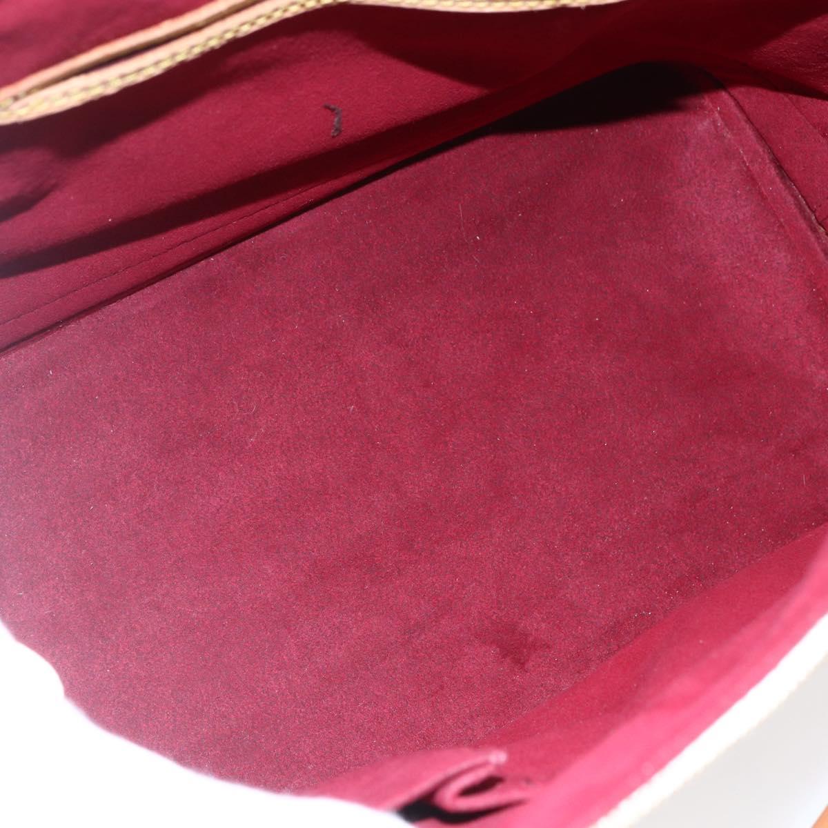 LOUIS VUITTON Monogram Multicolor Alma Hand Bag White M92647 LV Auth yk19689