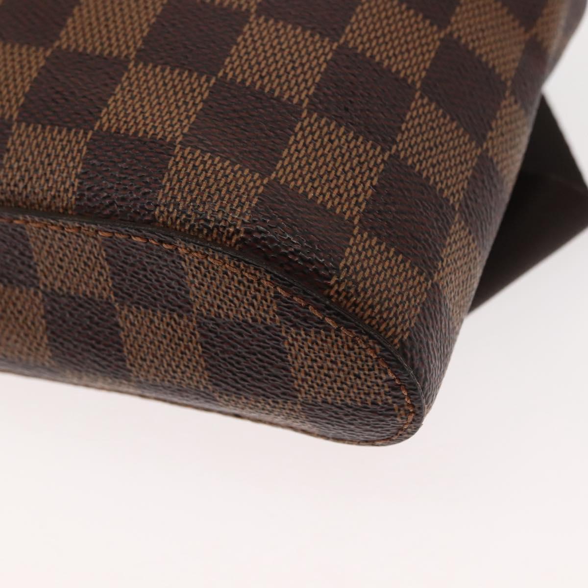 LOUIS VUITTON Damier Ebene Geronimos Shoulder Bag N51994 LV Auth yk19692