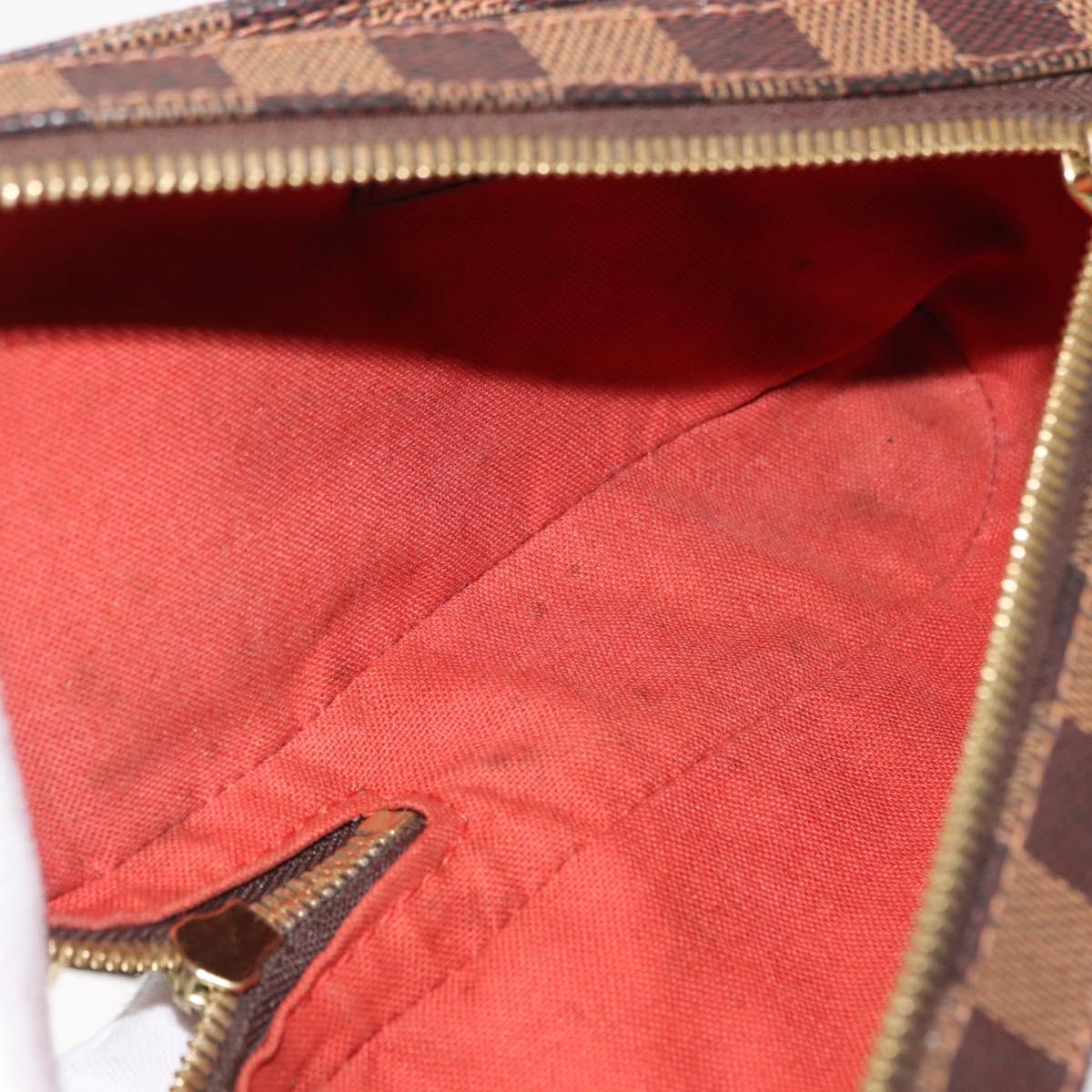 LOUIS VUITTON Damier Ebene Geronimos Shoulder Bag N51994 LV Auth yk19692