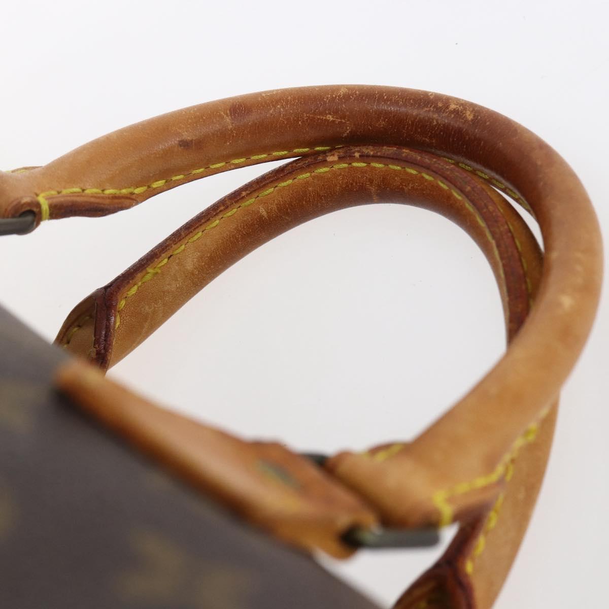 LOUIS VUITTON Monogram Speedy 30 Hand Bag M41526 LV Auth yk19699