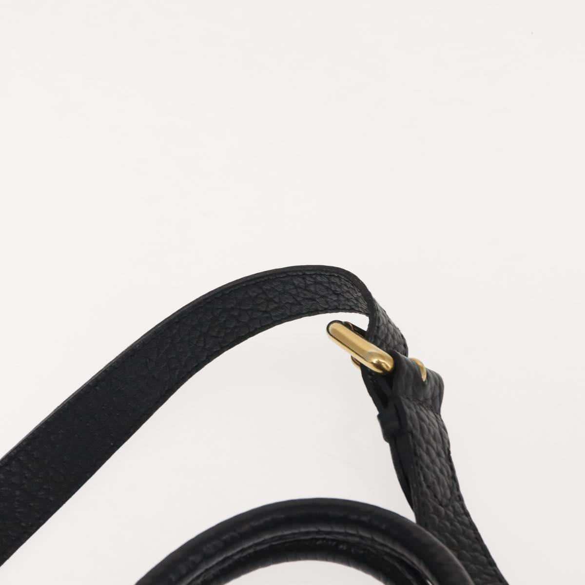 LOUIS VUITTON Monogram Denim Neo Cabby MM Bag 2way Black M95351 LV Auth yk19739