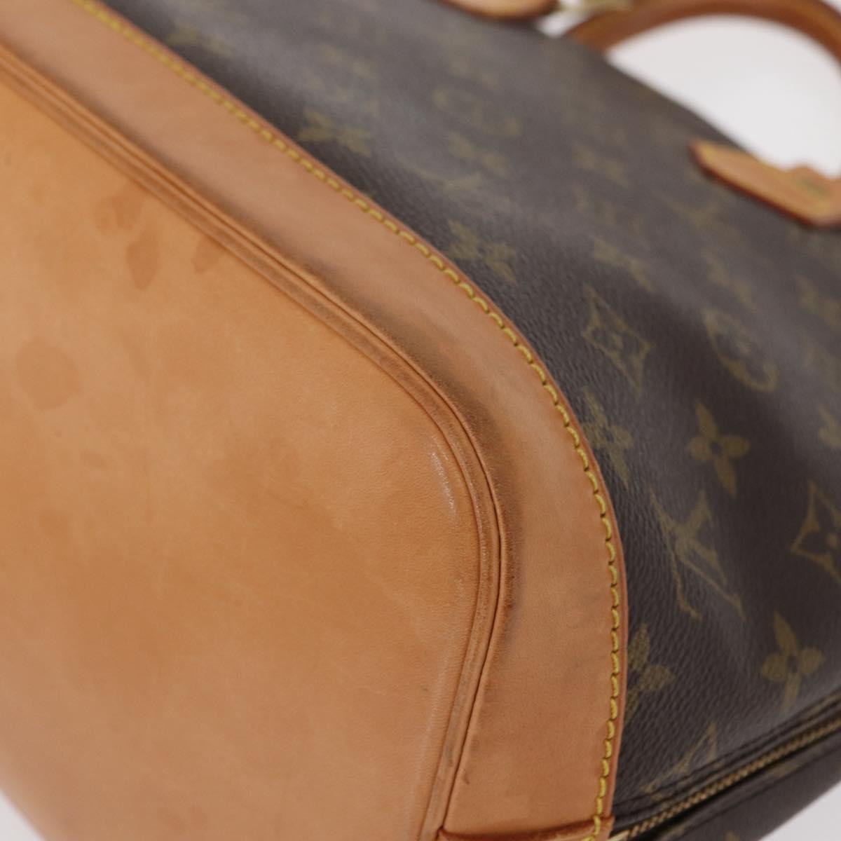 LOUIS VUITTON Monogram Alma Hand Bag M51130 LV Auth yk19761