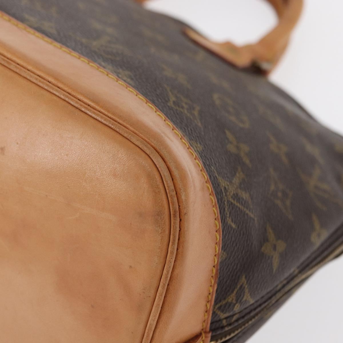 LOUIS VUITTON Monogram Alma Hand Bag M51130 LV Auth yk19766