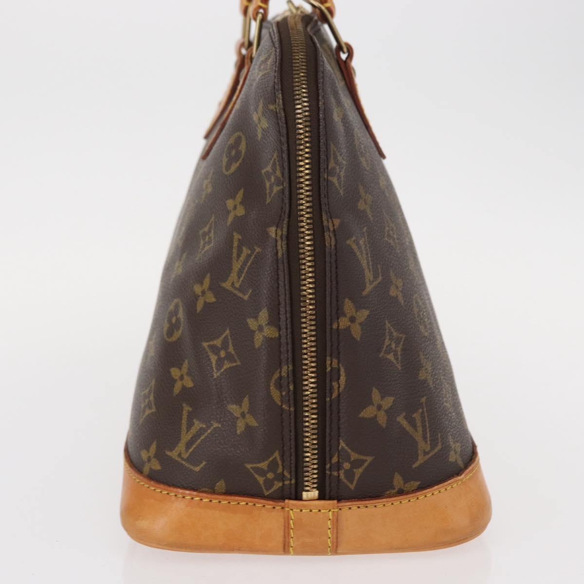 LOUIS VUITTON Monogram Alma Hand Bag M51130 LV Auth yk19766