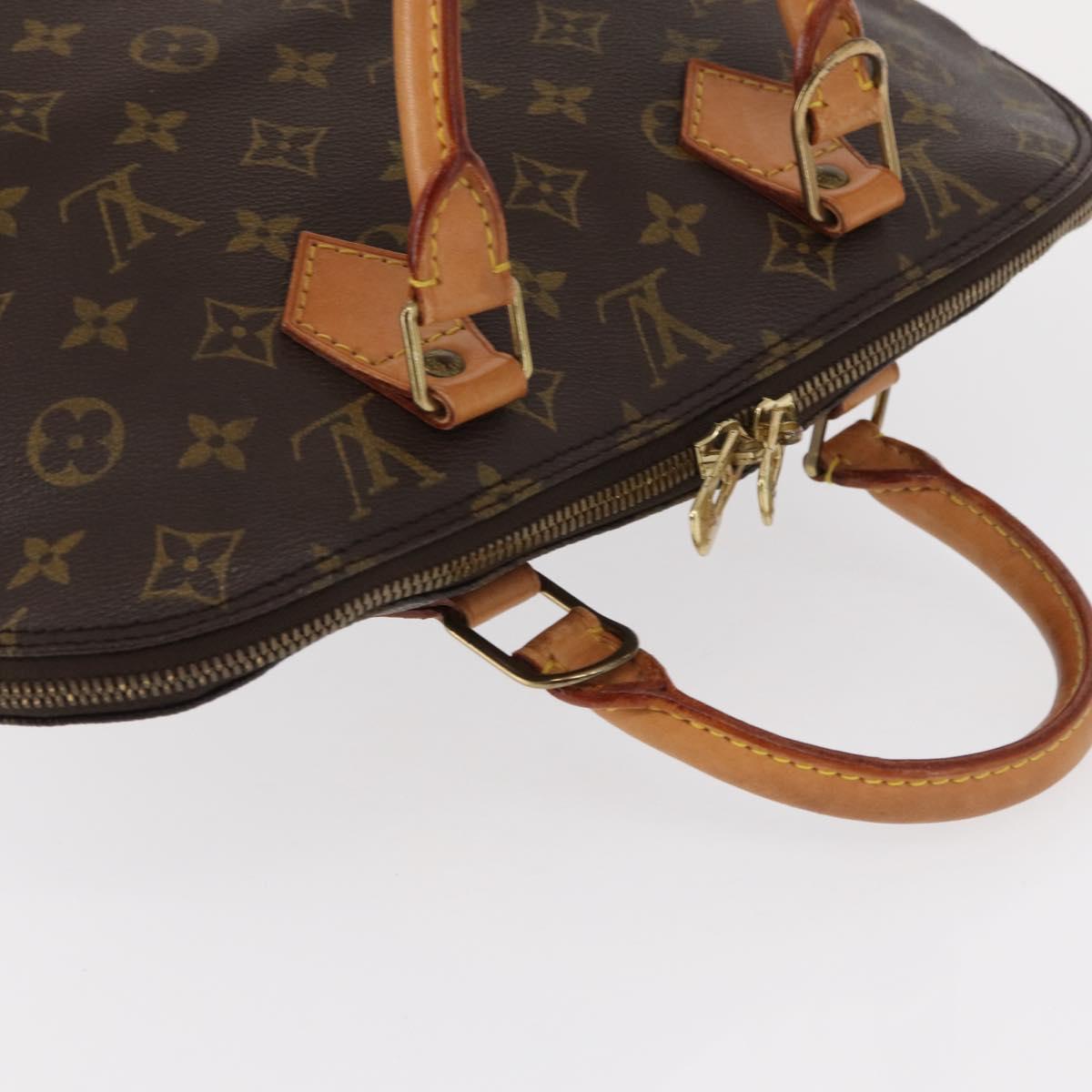 LOUIS VUITTON Monogram Alma Hand Bag M51130 LV Auth yk19766