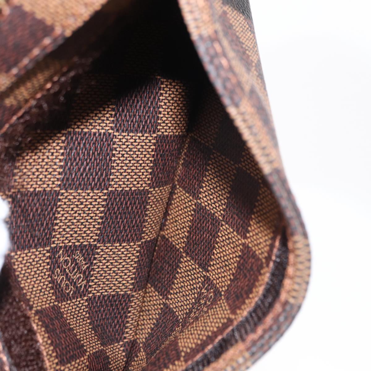 LOUIS VUITTON Damier Ebene Geronimos Shoulder Bag N51994 LV Auth yk19788