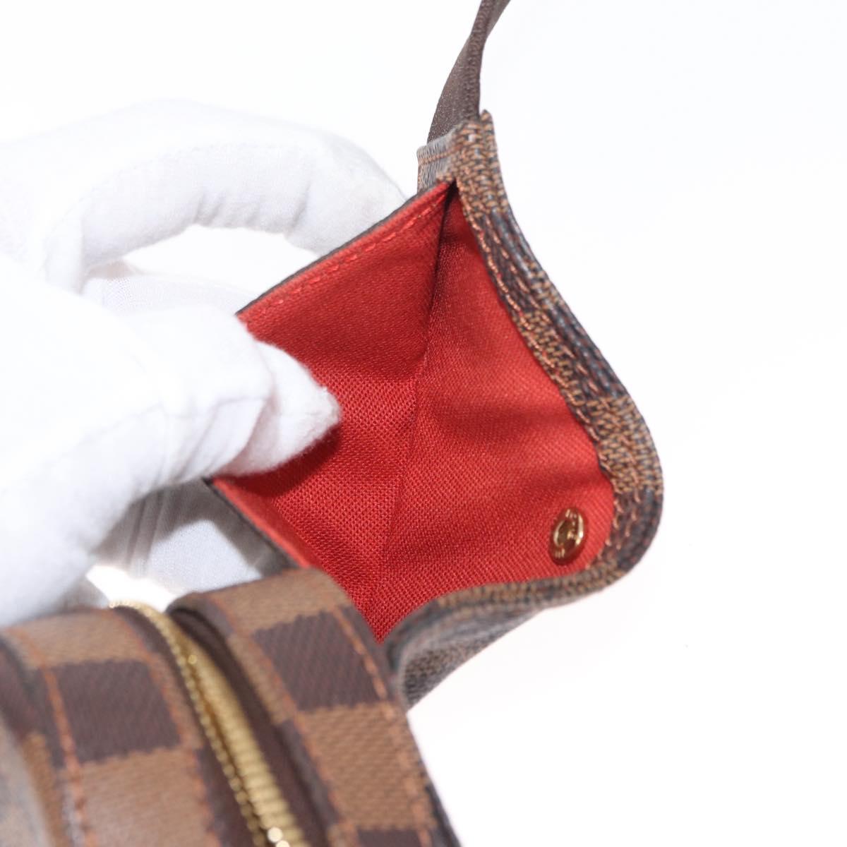 LOUIS VUITTON Damier Ebene Geronimos Shoulder Bag N51994 LV Auth yk19788