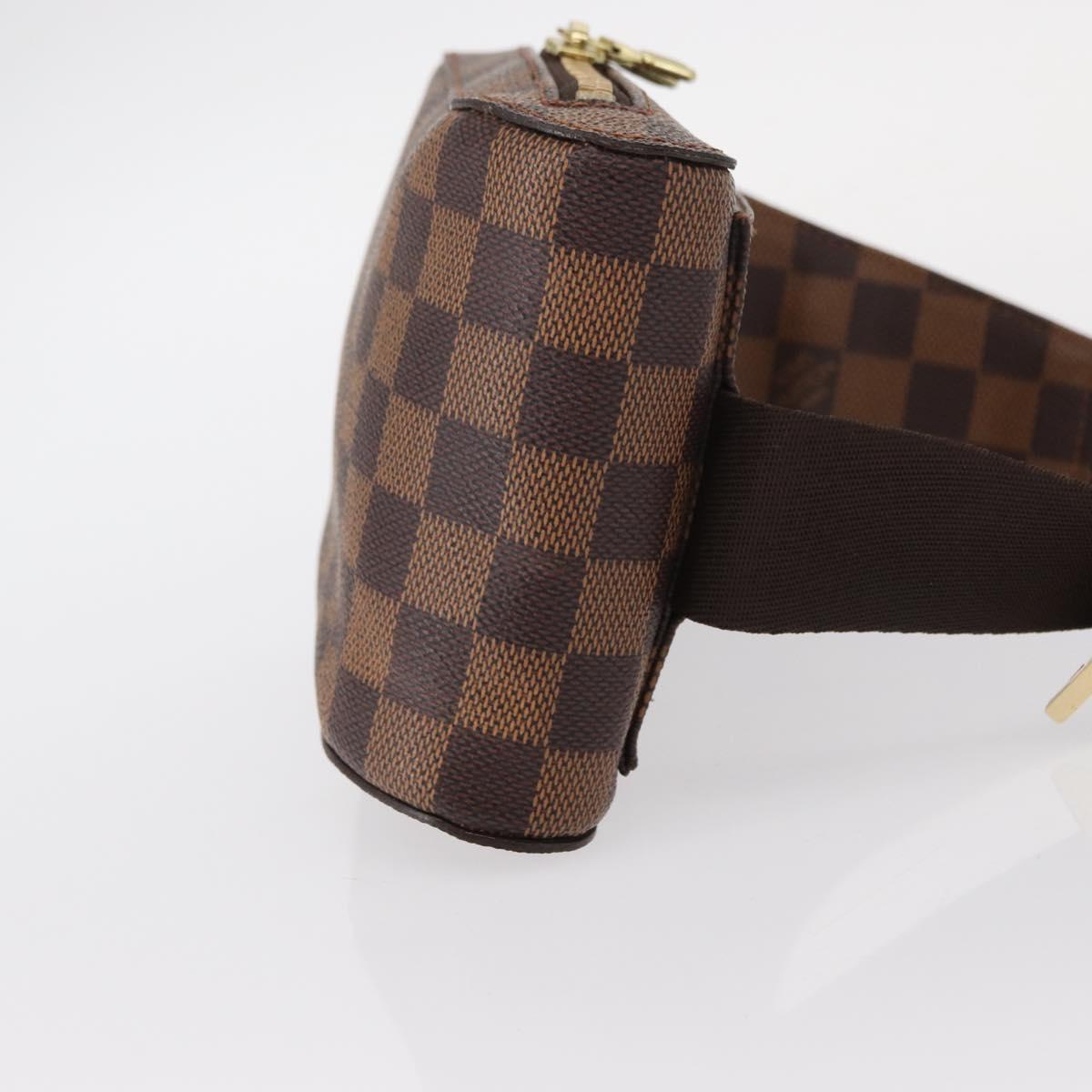 LOUIS VUITTON Damier Ebene Geronimos Shoulder Bag N51994 LV Auth yk19788