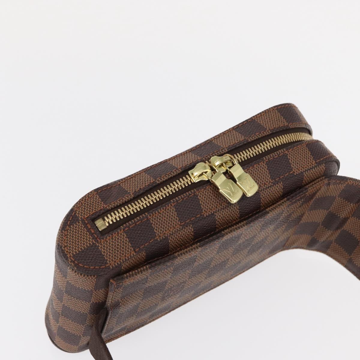 LOUIS VUITTON Damier Ebene Geronimos Shoulder Bag N51994 LV Auth yk19788