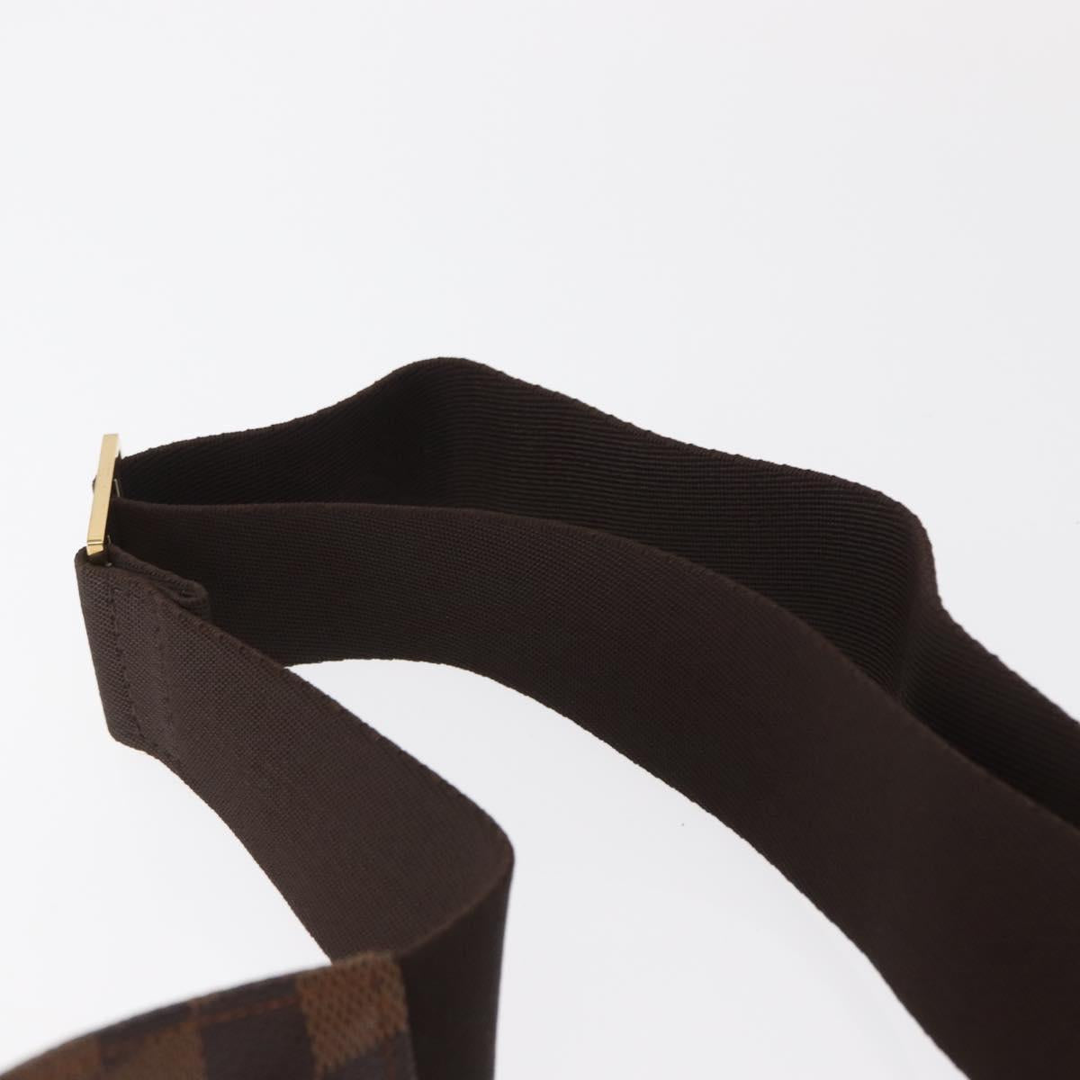 LOUIS VUITTON Damier Ebene Geronimos Shoulder Bag N51994 LV Auth yk19788