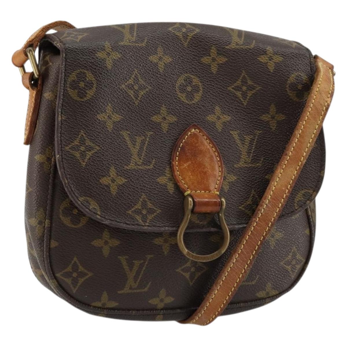 LOUIS VUITTON Monogram Saint Cloud MM Shoulder Bag M51243 LV Auth yk19803
