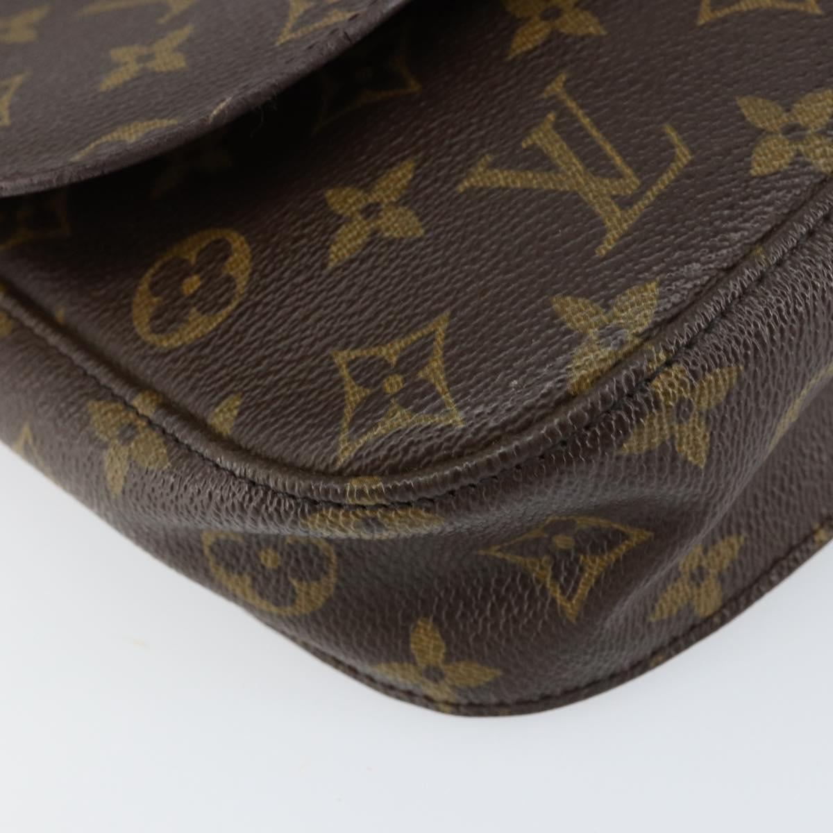 LOUIS VUITTON Monogram Saint Cloud MM Shoulder Bag M51243 LV Auth yk19803