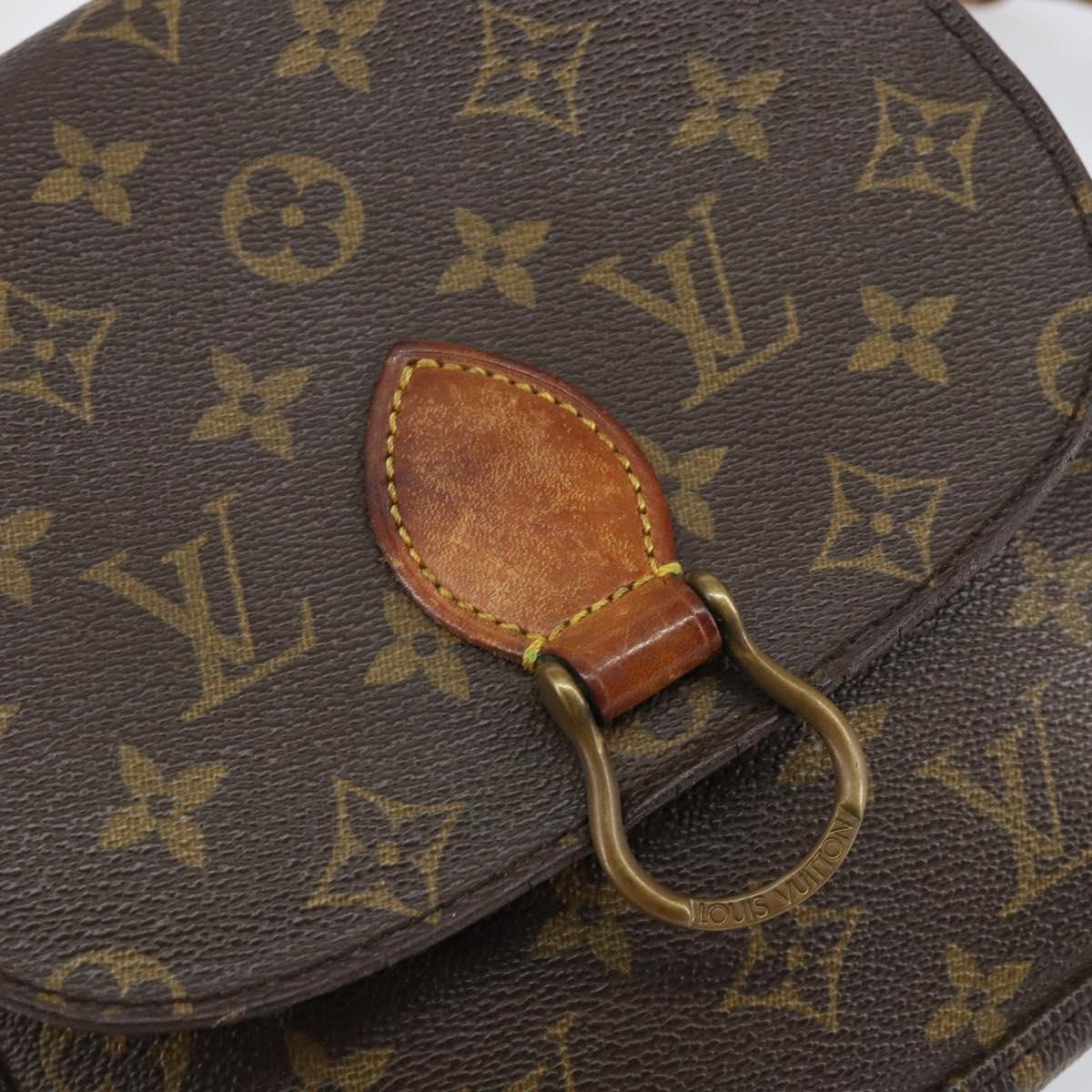 LOUIS VUITTON Monogram Saint Cloud MM Shoulder Bag M51243 LV Auth yk19803
