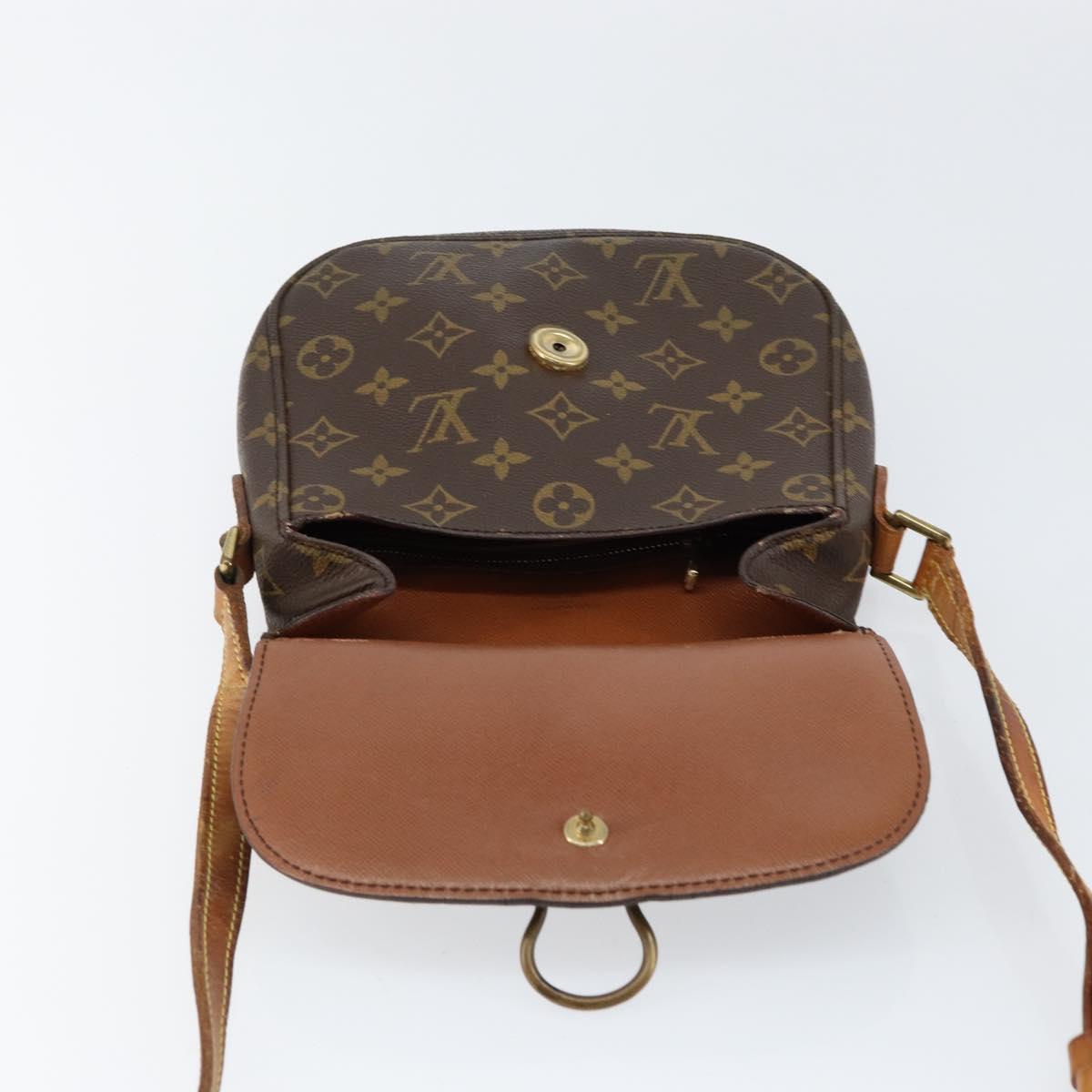 LOUIS VUITTON Monogram Saint Cloud MM Shoulder Bag M51243 LV Auth yk19803