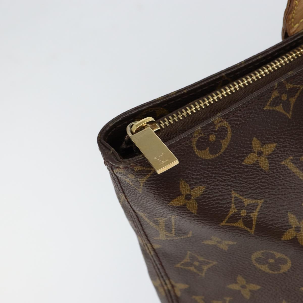 LOUIS VUITTON Monogram Cabas Mezzo Tote Bag M51151 LV Auth yk19804