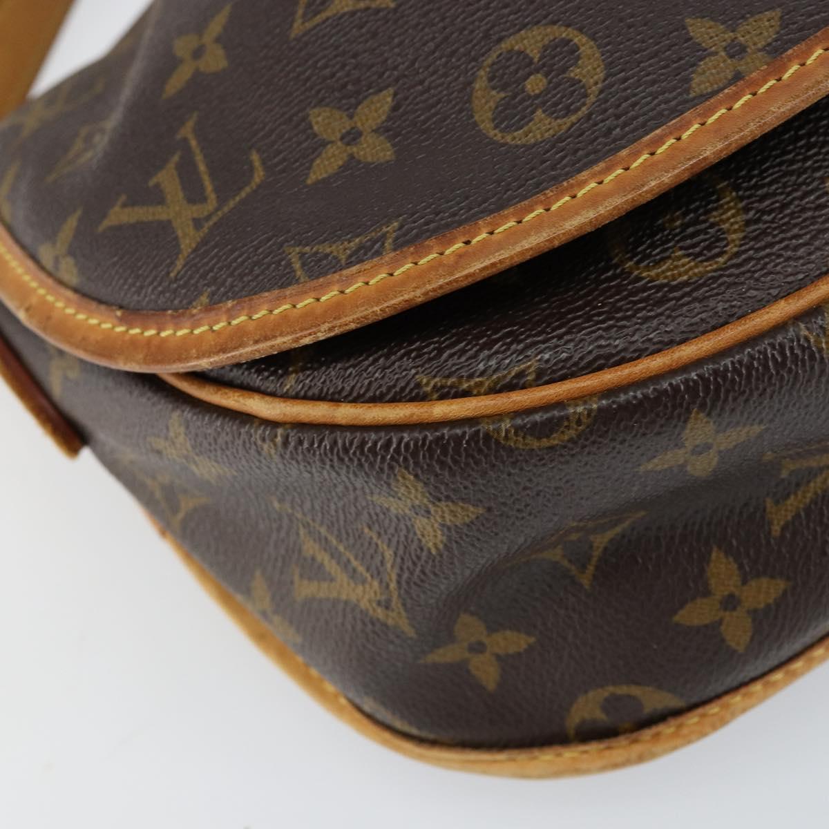 LOUIS VUITTON Monogram Menilmontant PM Shoulder Bag M40474 LV Auth yk19805