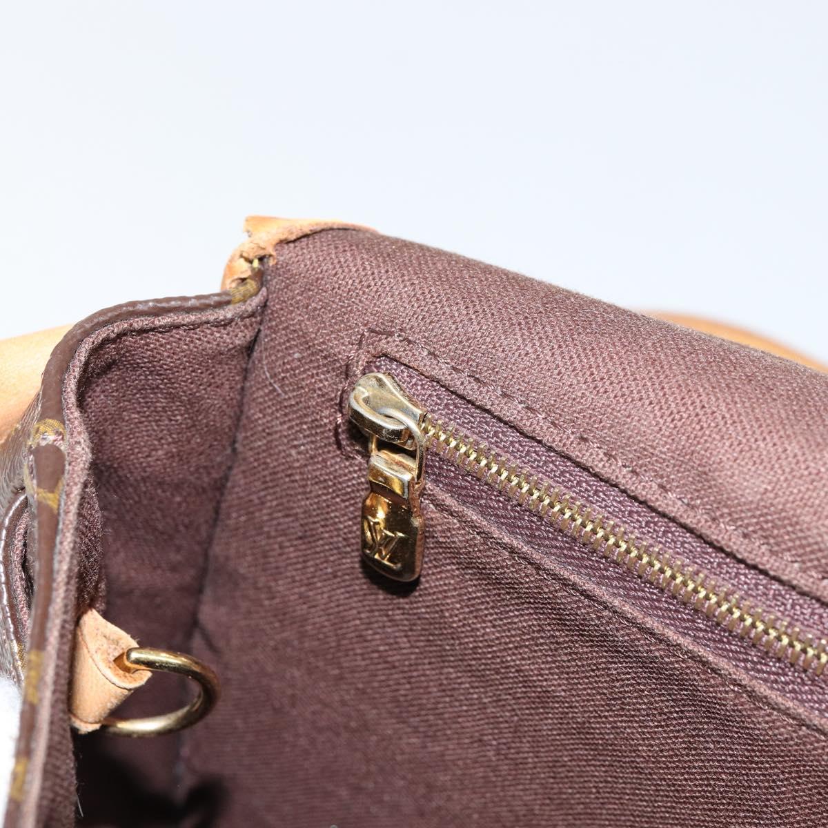 LOUIS VUITTON Monogram Menilmontant PM Shoulder Bag M40474 LV Auth yk19805