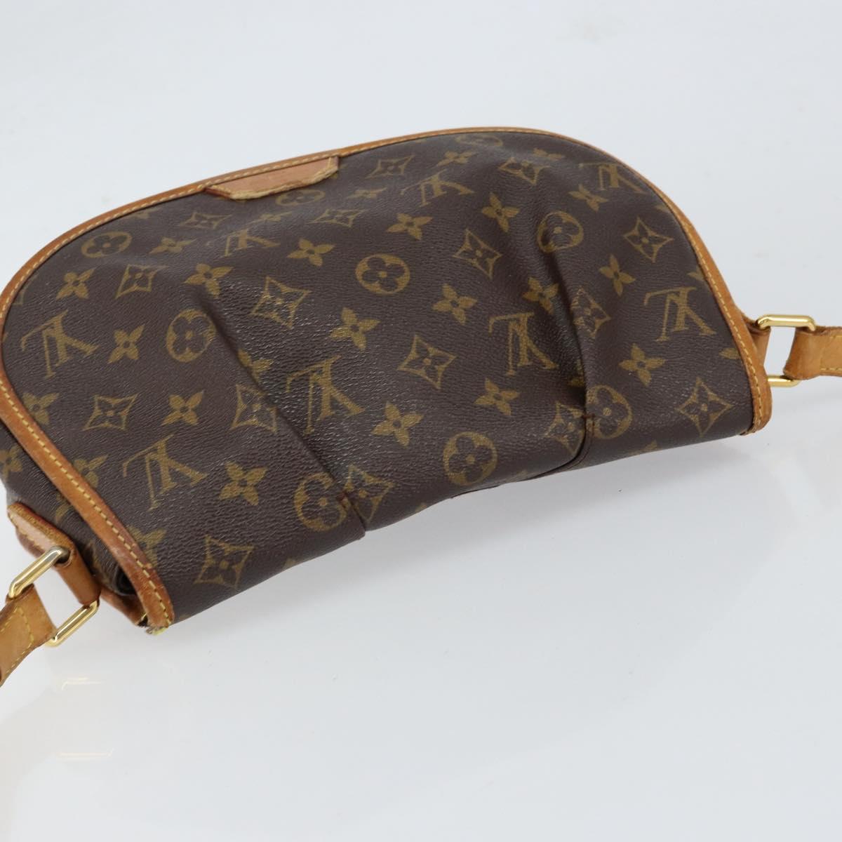 LOUIS VUITTON Monogram Menilmontant PM Shoulder Bag M40474 LV Auth yk19805