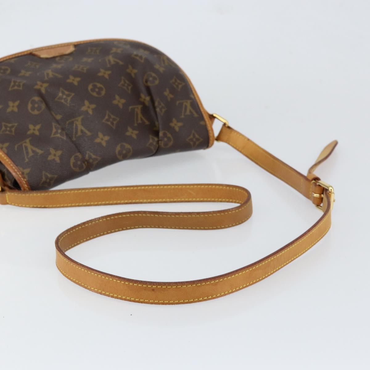 LOUIS VUITTON Monogram Menilmontant PM Shoulder Bag M40474 LV Auth yk19805