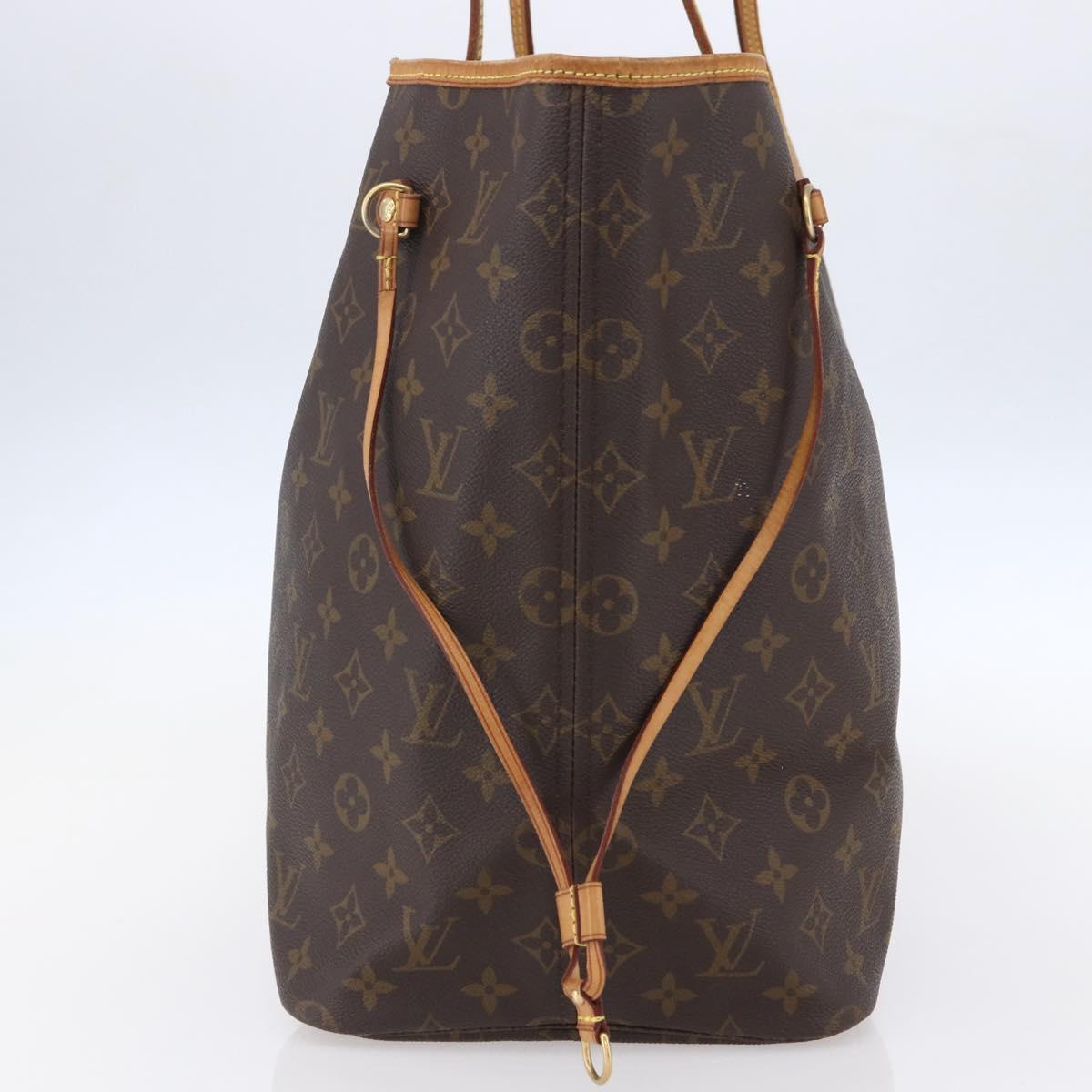 LOUIS VUITTON Monogram Neverfull GM Tote Bag M40157 LV Auth yk19809