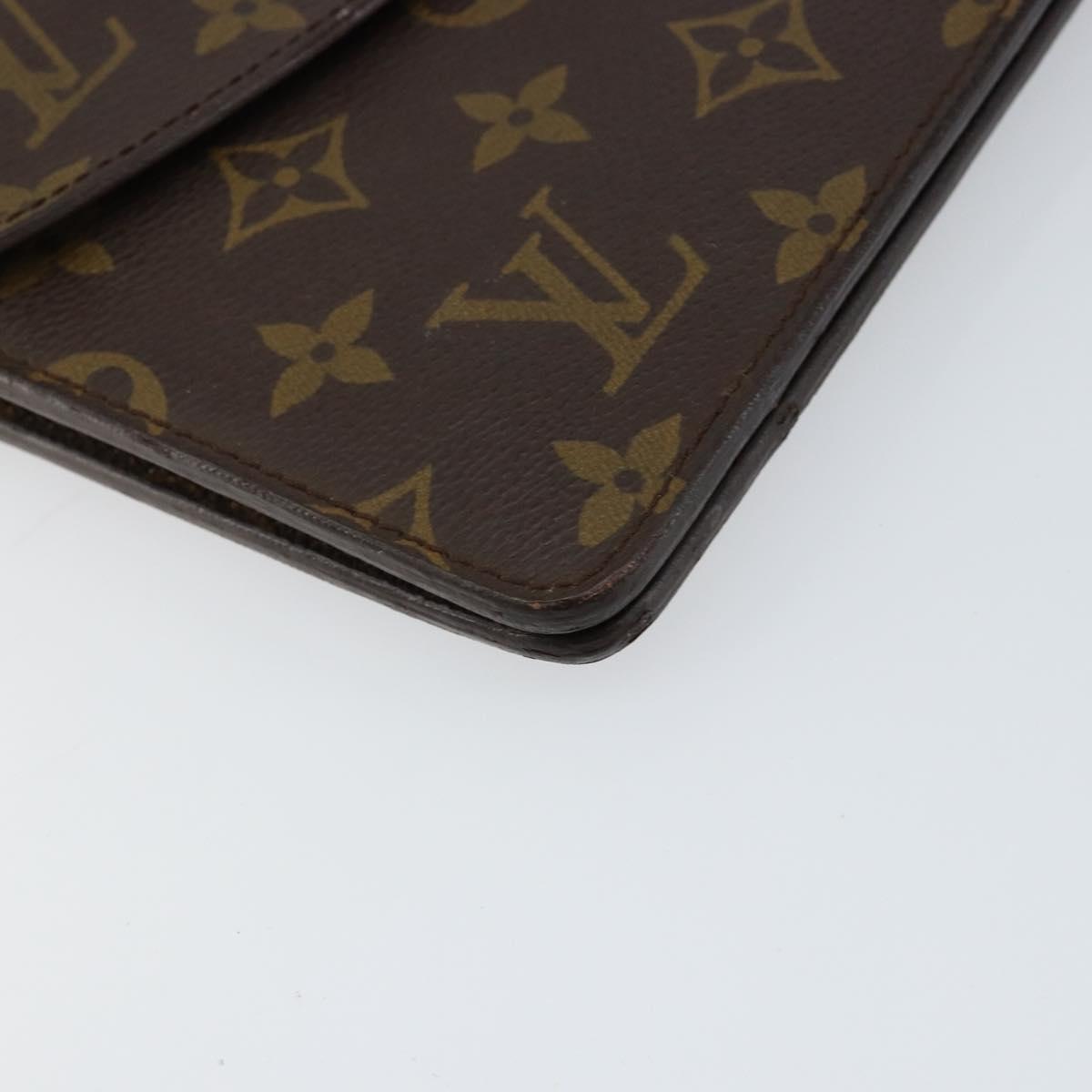 LOUIS VUITTON Monogram Double Rabat Shoulder Bag M51815 LV Auth yk19818