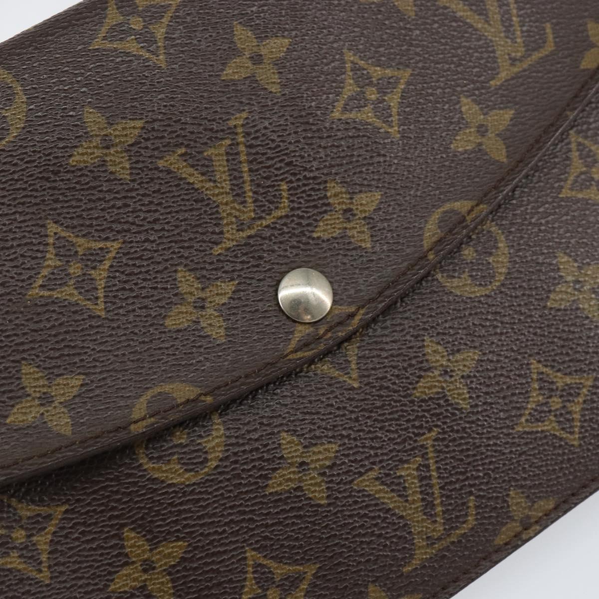 LOUIS VUITTON Monogram Double Rabat Shoulder Bag M51815 LV Auth yk19818
