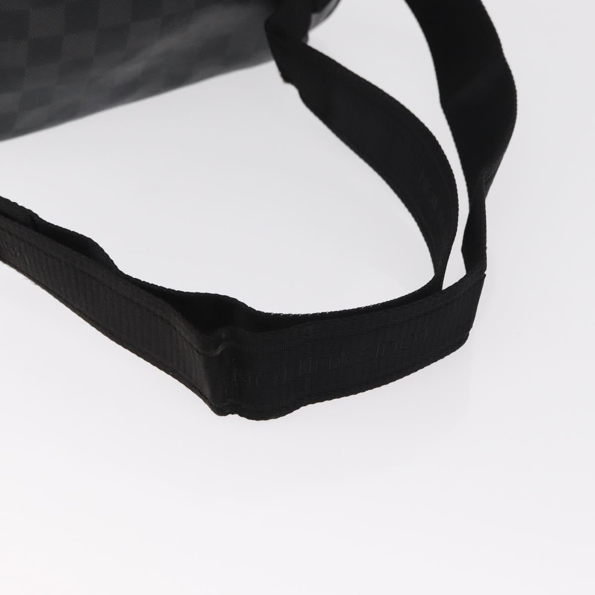 LOUIS VUITTON Damier Graphite Ambreil Shoulder Bag N41289 LV Auth yk19819