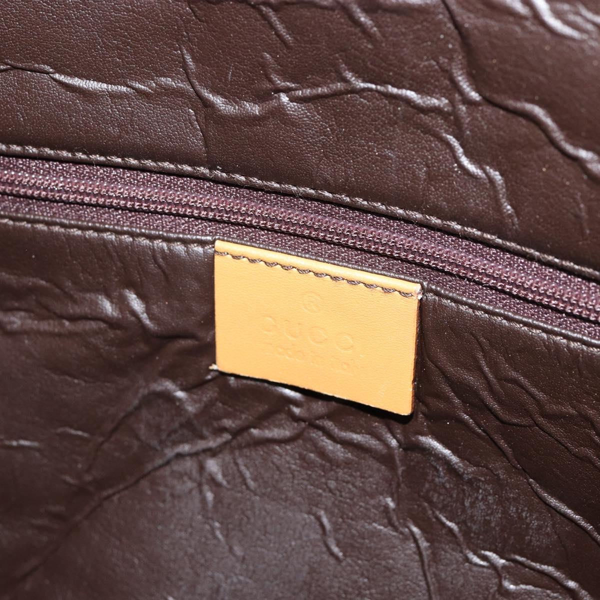 GUCCI GG Canvas Sherry Line Hand Bag Beige Red 002 1093 3444 Auth yk19823