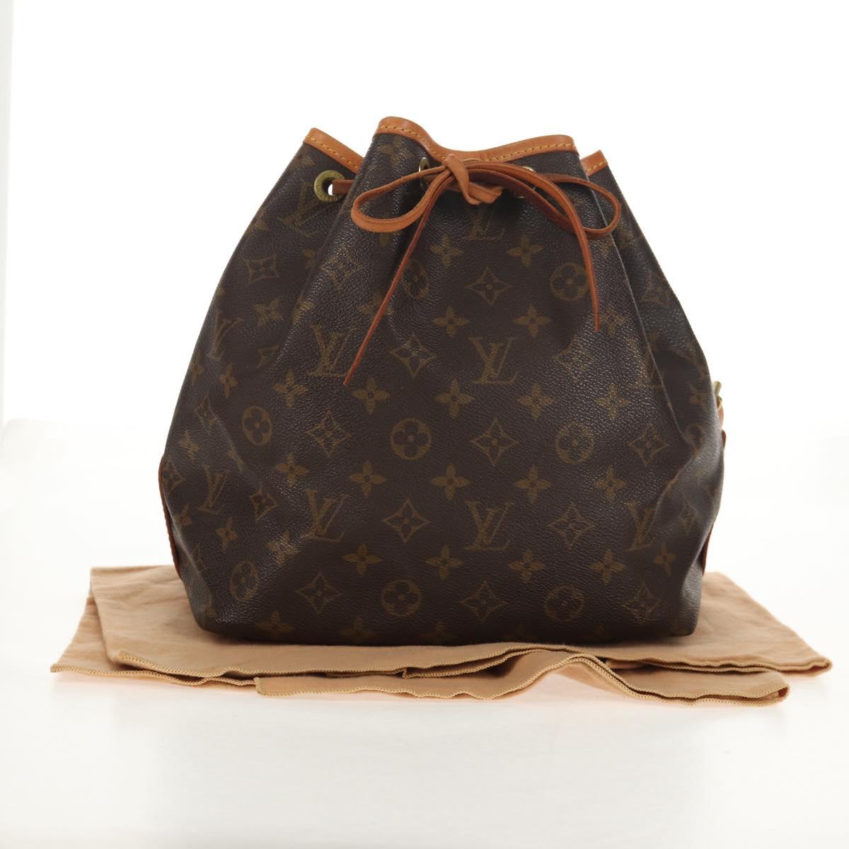 LOUIS VUITTON Monogram Petit Noe Shoulder Bag M42226 LV Auth yk19831V