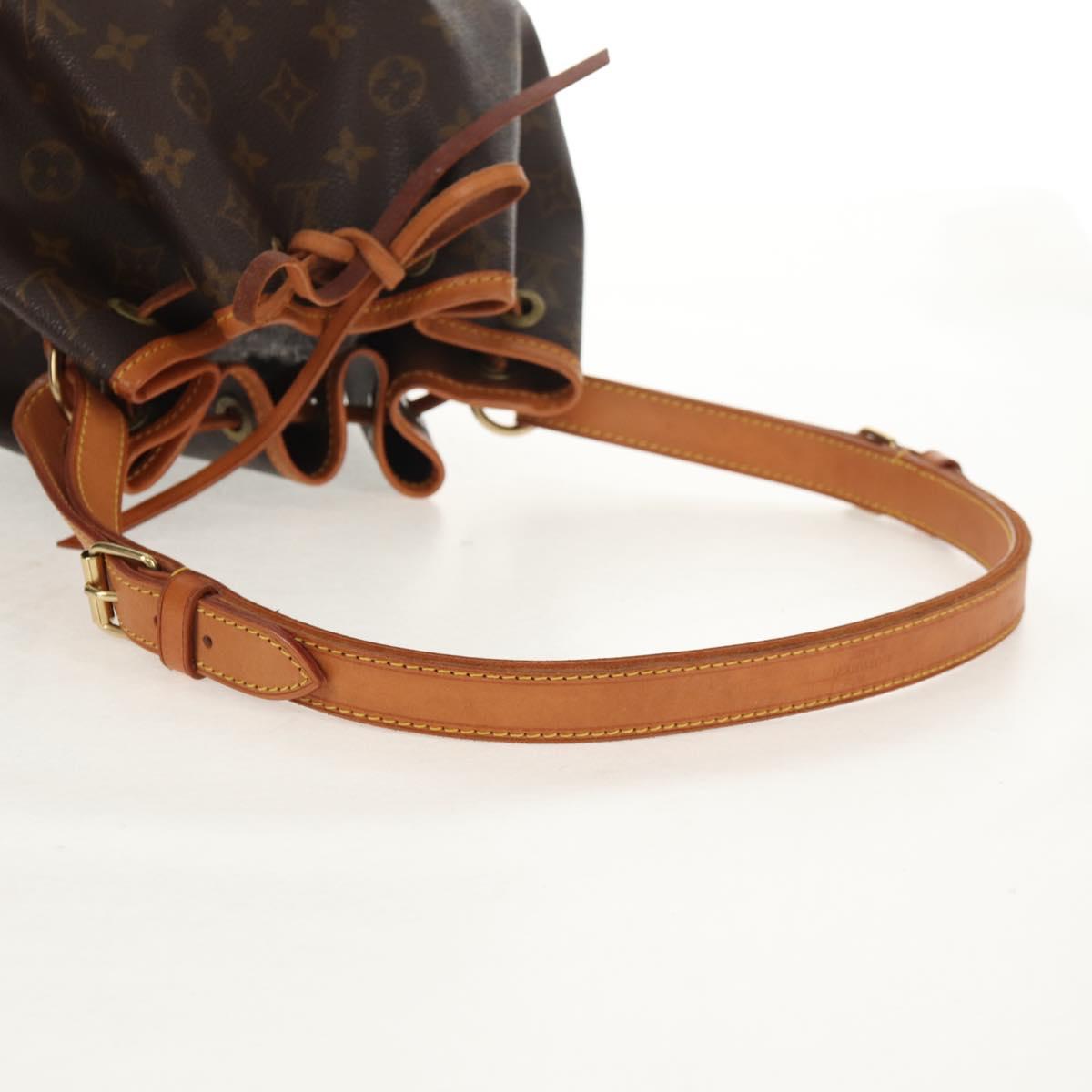 LOUIS VUITTON Monogram Petit Noe Shoulder Bag M42226 LV Auth yk19831V