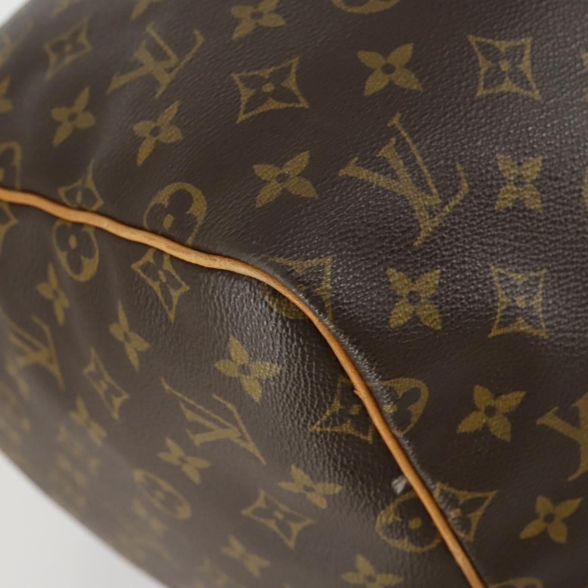 LOUIS VUITTON Monogram Keepall 55 Boston Bag M41424 LV Auth yk19832V