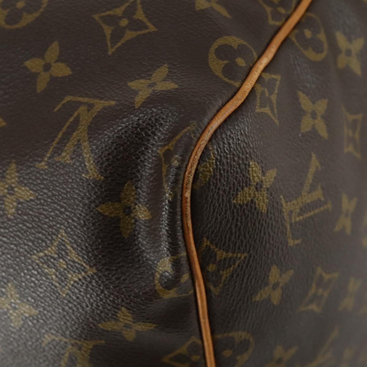 LOUIS VUITTON Monogram Keepall 55 Boston Bag M41424 LV Auth yk19832V