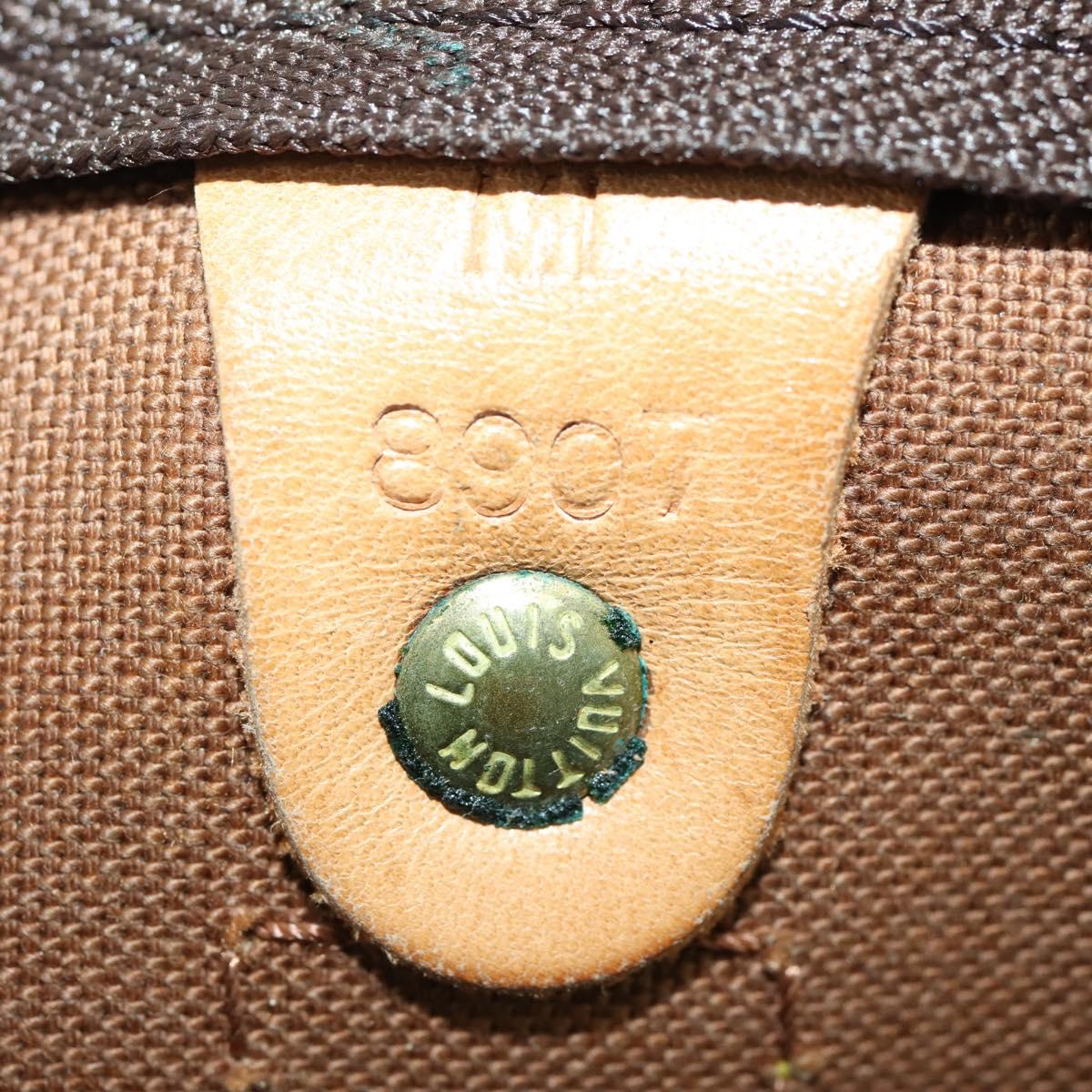 LOUIS VUITTON Monogram Keepall 55 Boston Bag M41424 LV Auth yk19832V