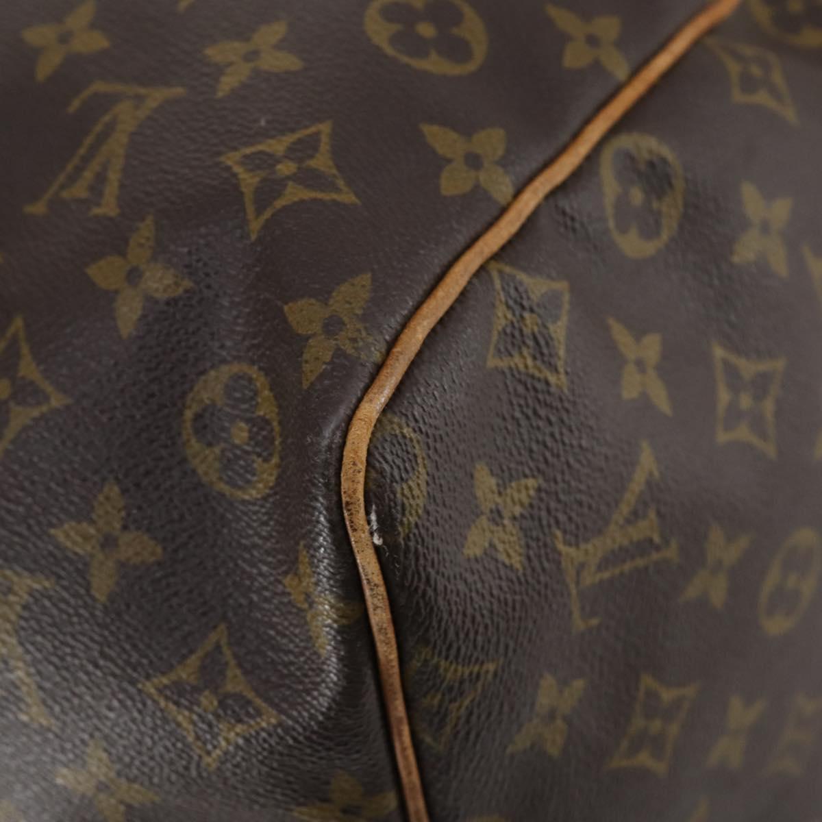 LOUIS VUITTON Monogram Keepall 60 Boston Bag M41422 LV Auth yk19835
