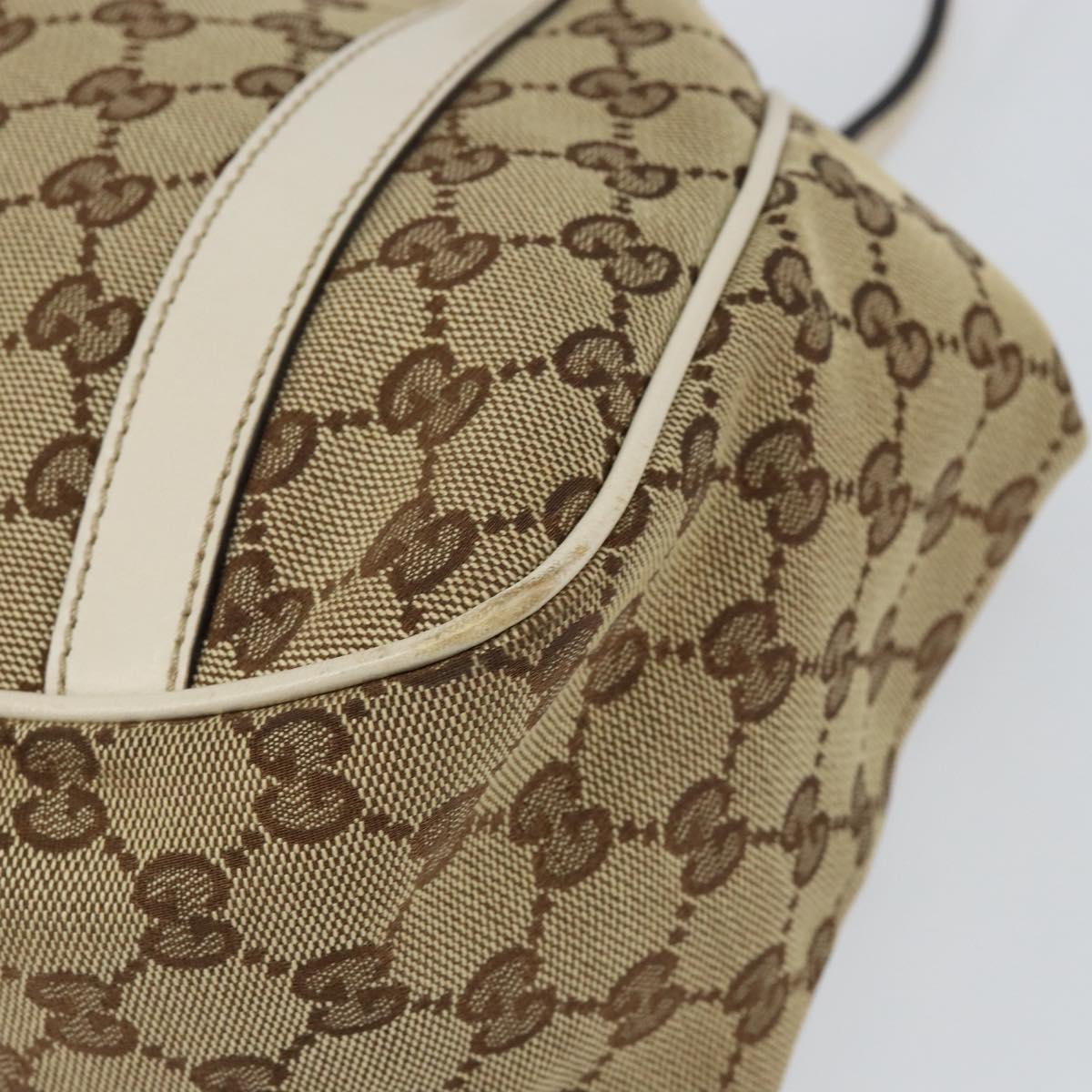 GUCCI GG Canvas GG Twins Tote Bag Beige Gold 232963 Auth yk19838