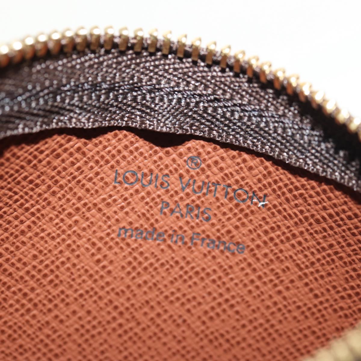 LOUIS VUITTON Monogram Pochette Cles Coin Purse M60033 LV Auth yk19849V