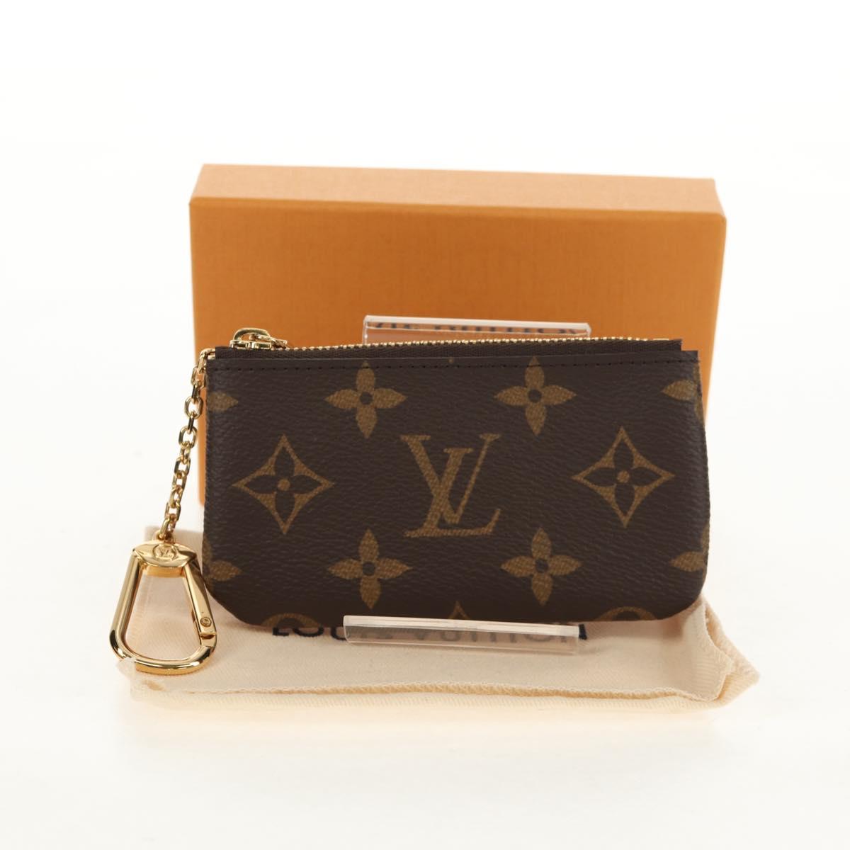 LOUIS VUITTON Monogram Pochette Cles Coin Purse M60033 LV Auth yk19849V
