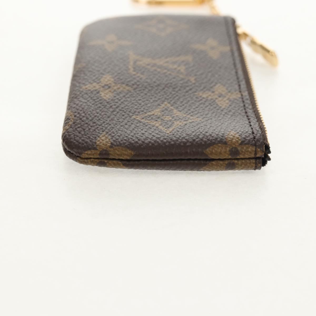 LOUIS VUITTON Monogram Pochette Cles Coin Purse M60033 LV Auth yk19849V