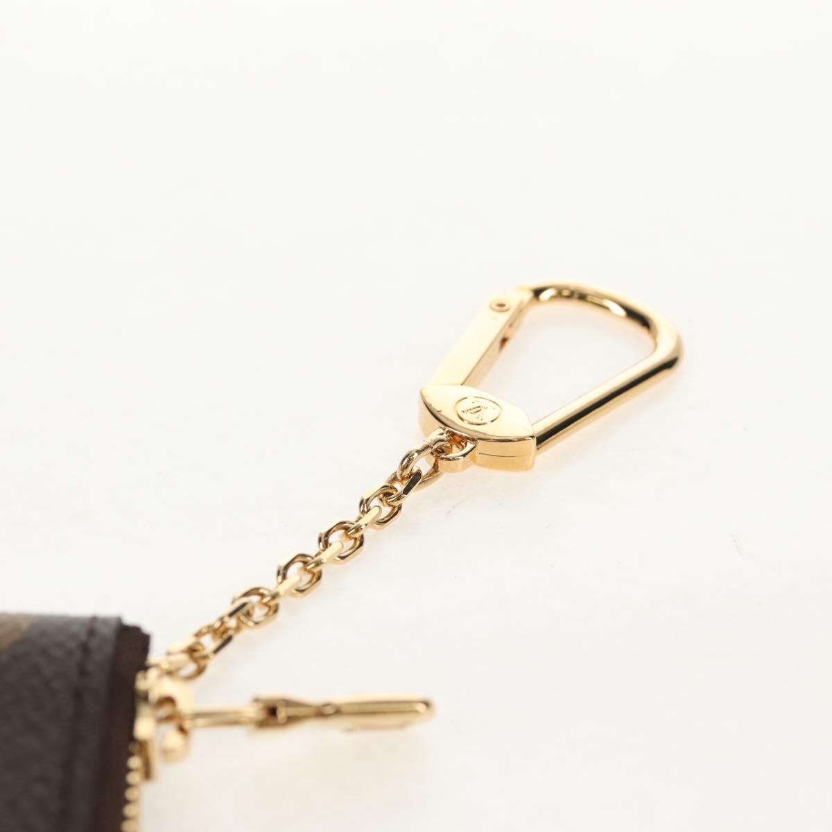 LOUIS VUITTON Monogram Pochette Cles Coin Purse M60033 LV Auth yk19849A