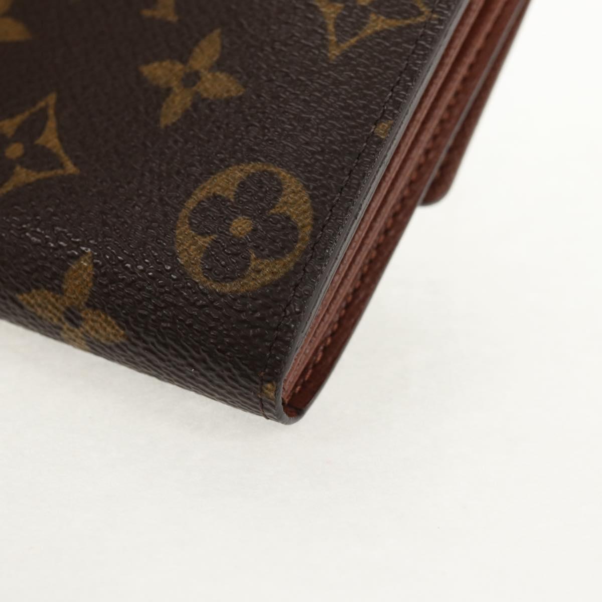 LOUIS VUITTON Pochette Porte Monnaie Credit Long Wallet M61726 LV Auth yk19850V