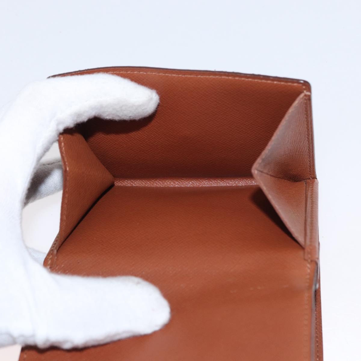 LOUIS VUITTON Monogram Portefeuille Elise Trifold Wallet M61654 LV Auth yk19851