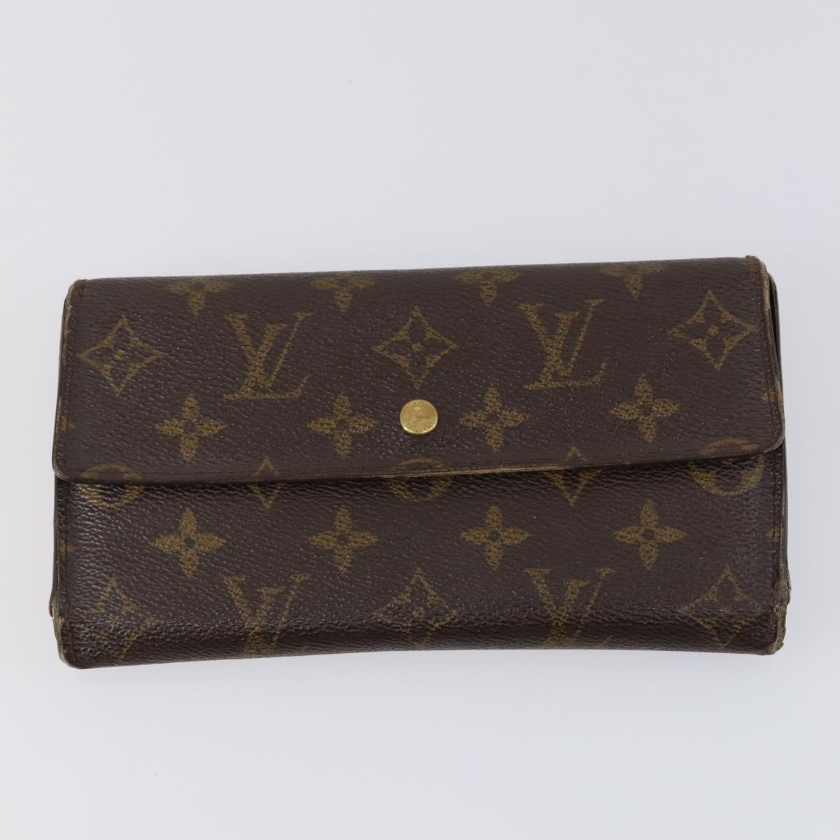 LOUIS VUITTON Monogram Epi Vernis Wallet 5 Set Black Amarante LV Auth yk19854