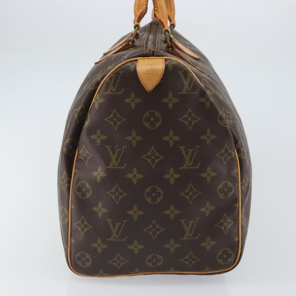 LOUIS VUITTON Monogram Speedy 40 Hand Bag M41522 LV Auth yk19864